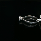 Classic Round Diamond Solitaire Ring in Platinum