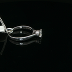 Classic Round Diamond Solitaire Ring in Platinum