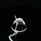 Cushion Halo Diamond Engagement Ring in White Gold
