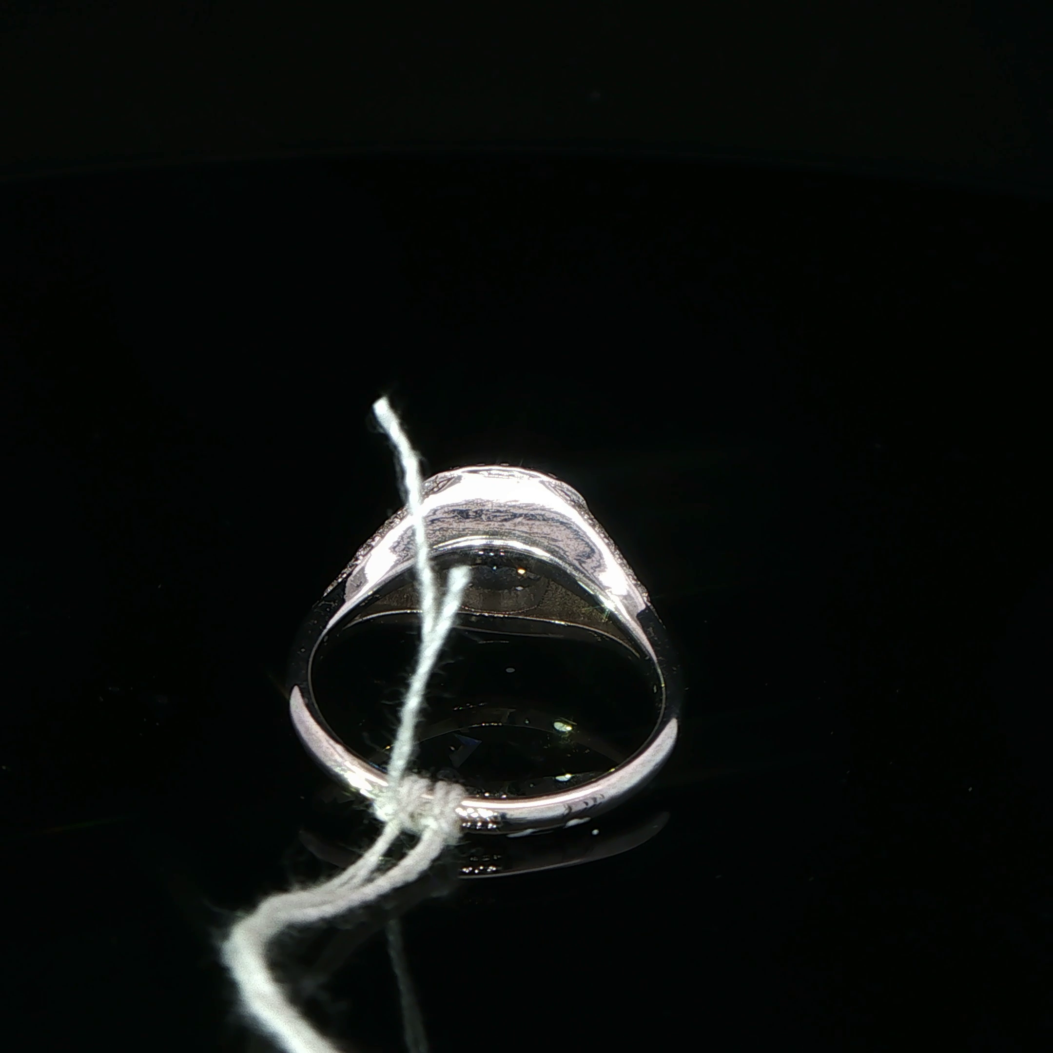 Cushion Halo Diamond Engagement Ring in White Gold