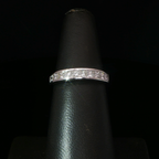 Platinum Diamond Channel-Set Eternity Ring