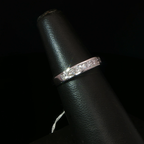 Platinum Diamond Channel-Set Eternity Ring