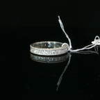 Platinum Channel-Set Diamond Eternity Ring