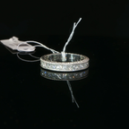 Platinum Channel-Set Diamond Eternity Ring