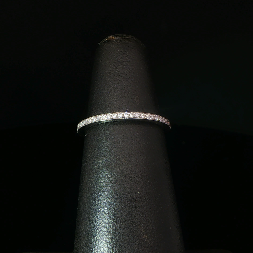 Diamond Eternity Ring in White Gold