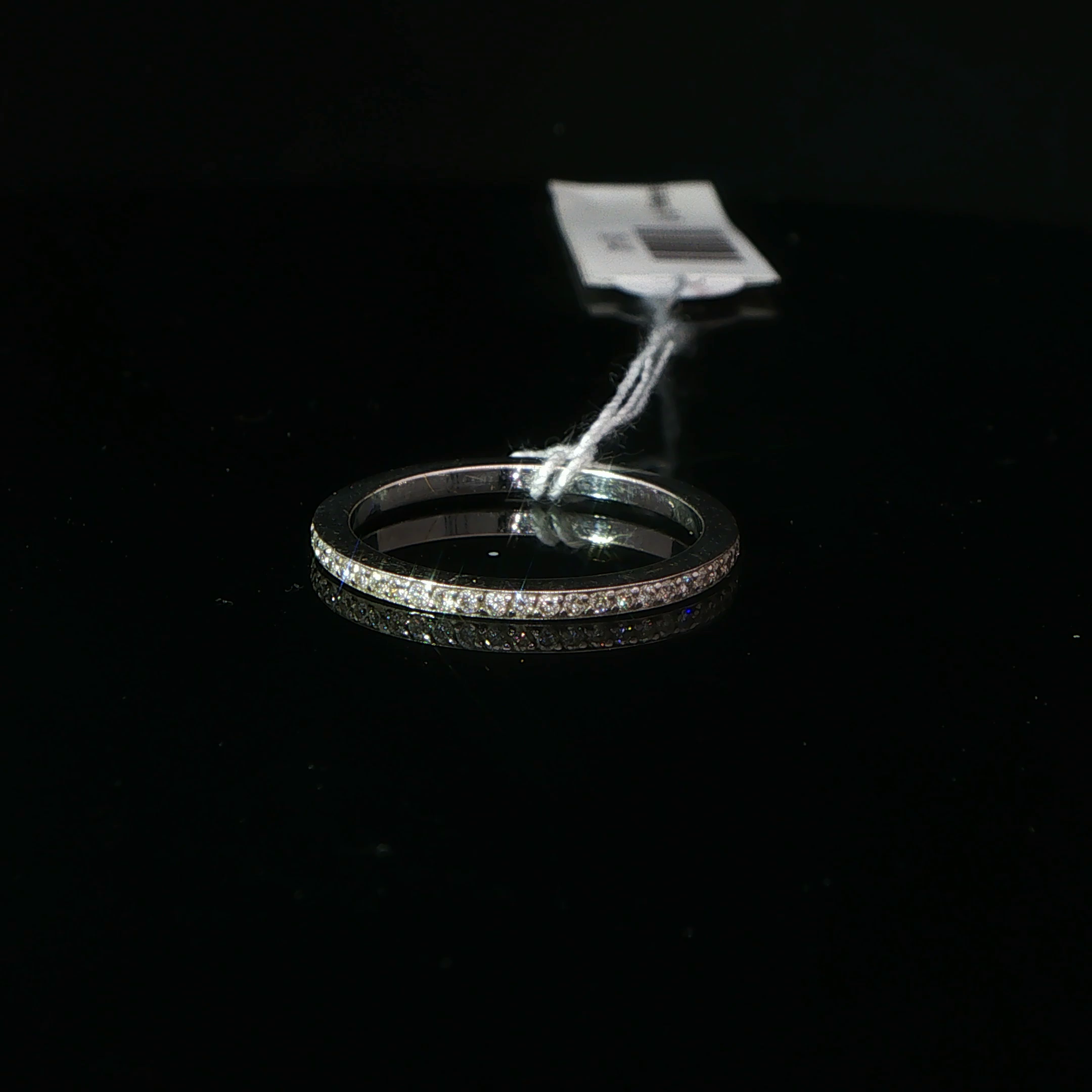 Diamond Eternity Ring in White Gold