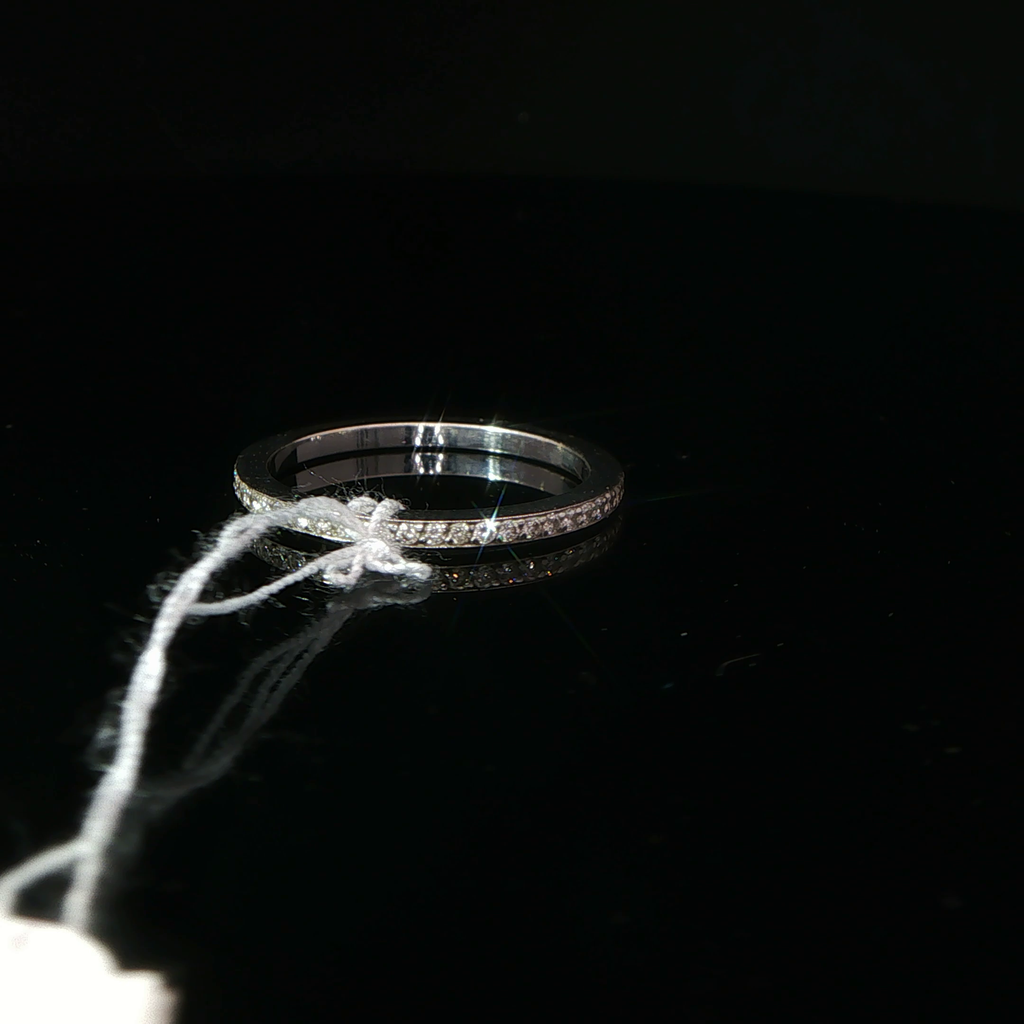 Diamond Eternity Ring in White Gold
