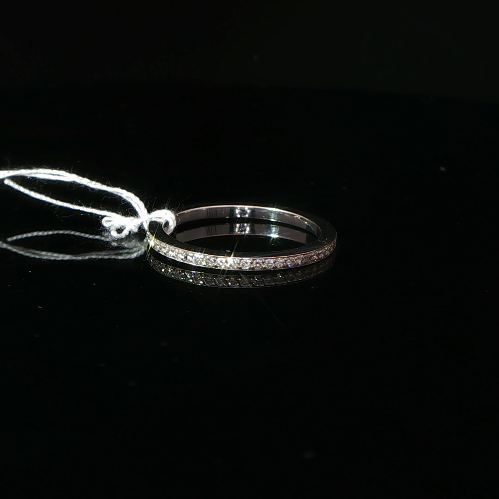 Diamond Eternity Ring in White Gold