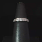 Platinum Diamond Channel-Set Eternity Ring