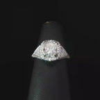 Cushion Halo Diamond Engagement Ring in White Gold