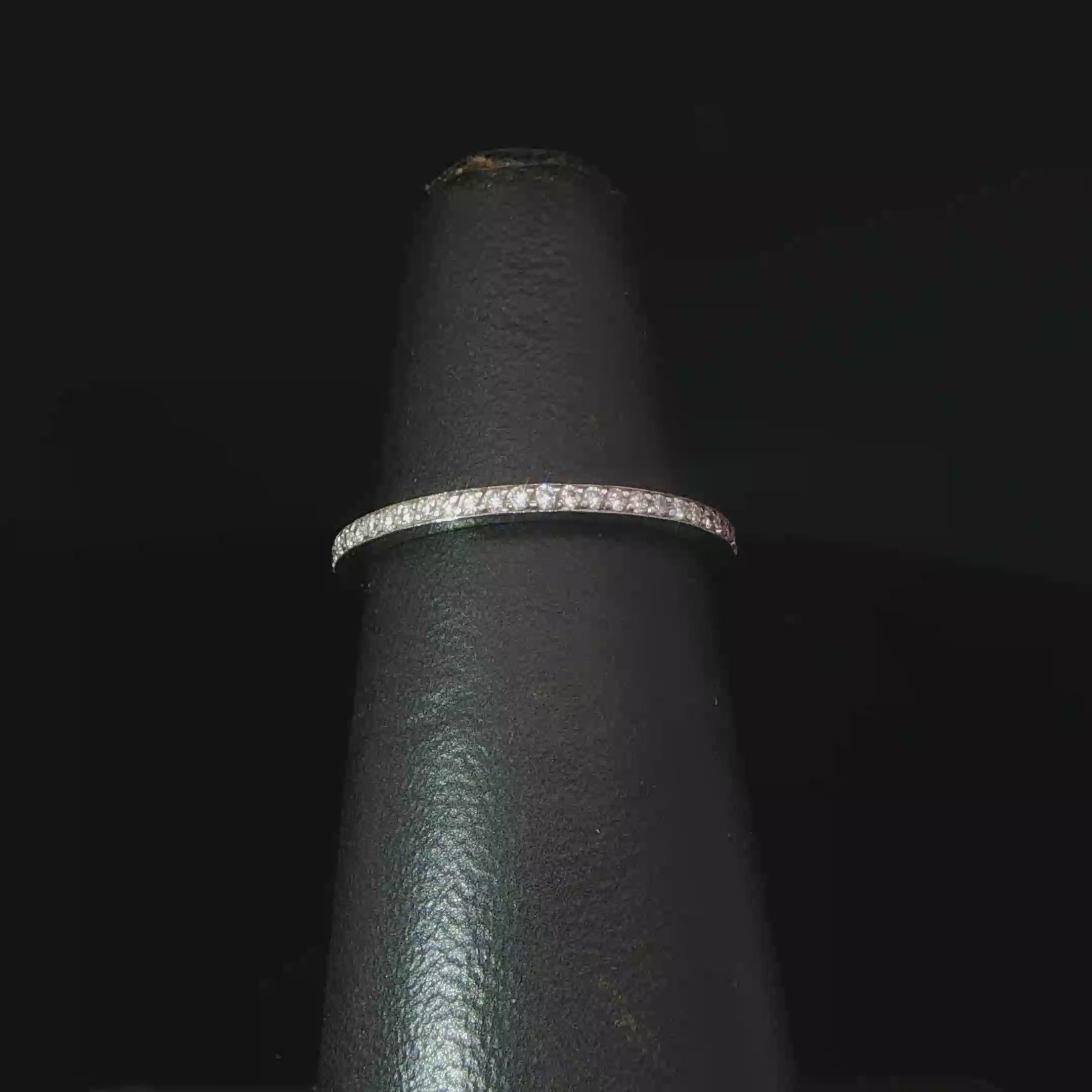 Diamond Eternity Ring in White Gold
