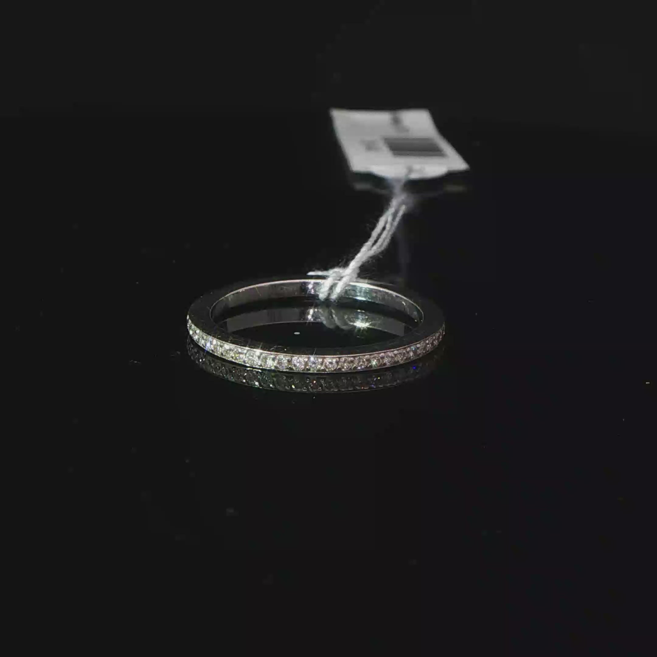 Diamond Eternity Ring in White Gold